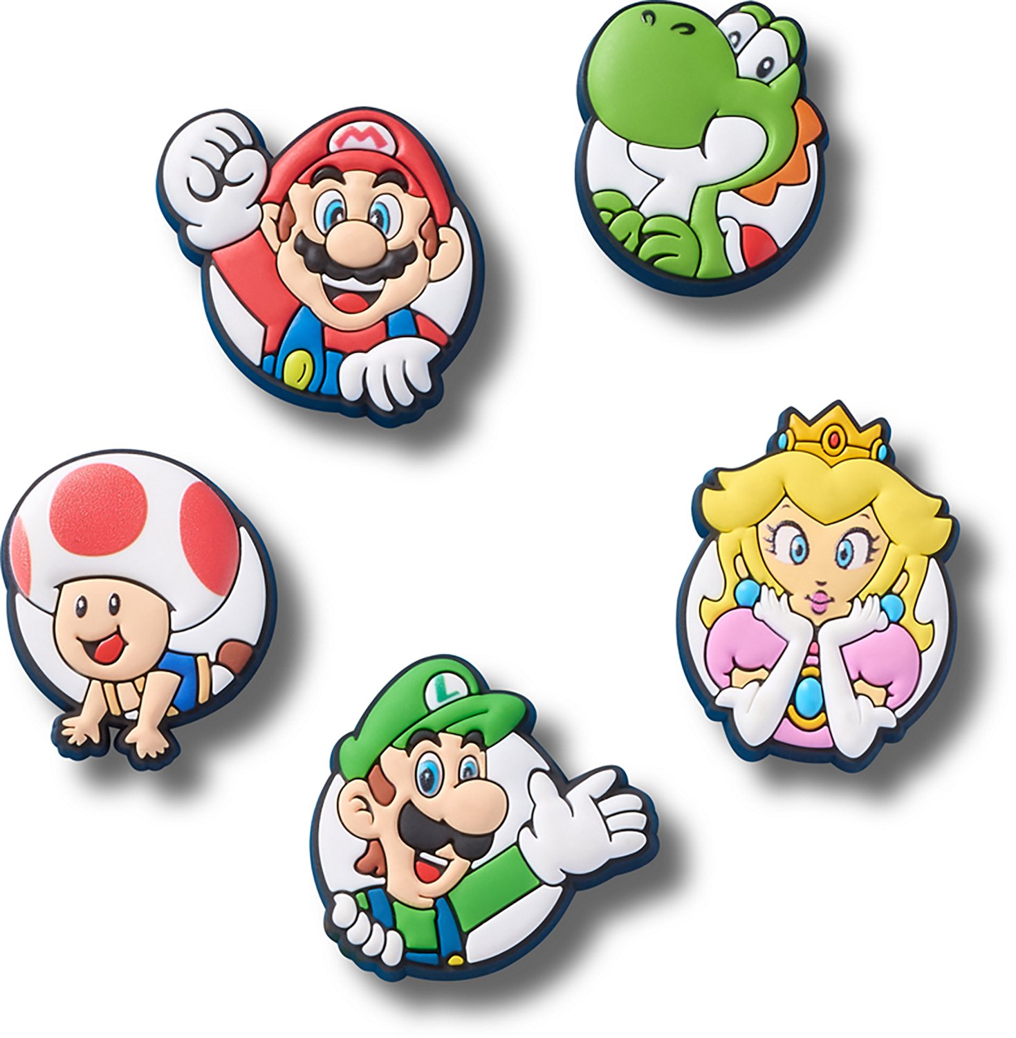 Crocs Mario & Friends Jibbitz Charms 5-Pack