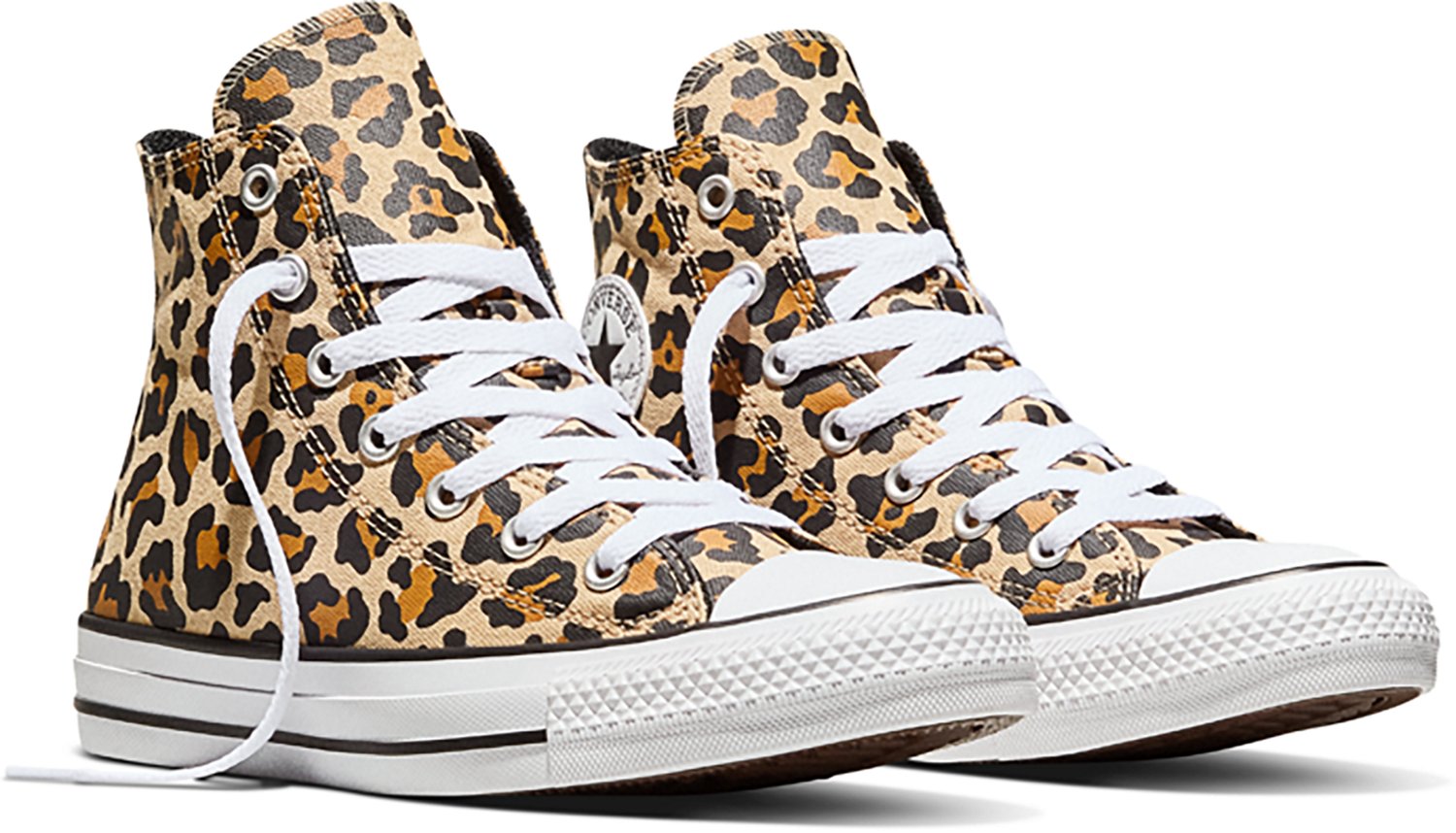 Converse Girls' Chuck Taylor All Star Leopard Shoes - view number 3