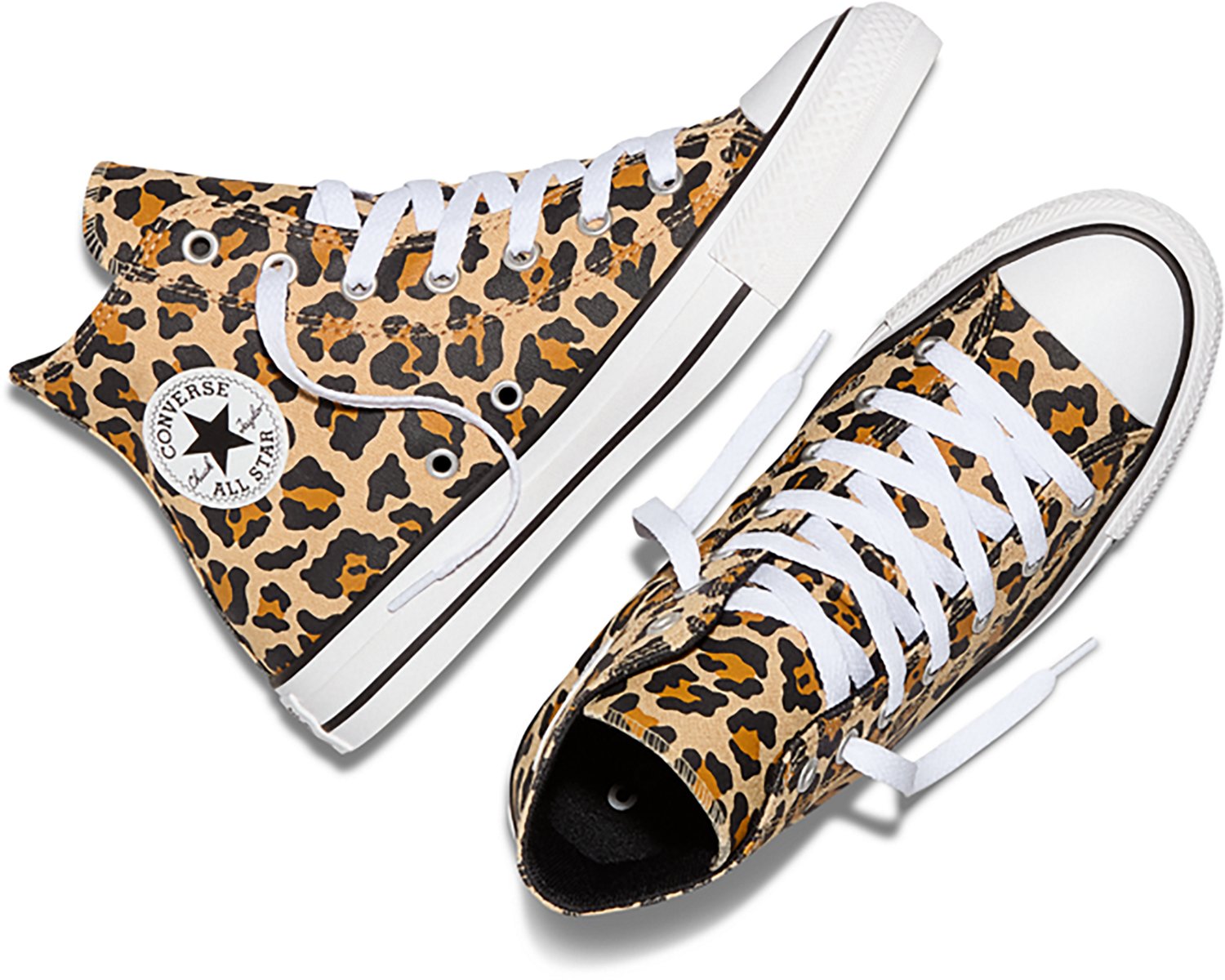 Converse Girls' Chuck Taylor All Star Leopard Shoes - view number 4