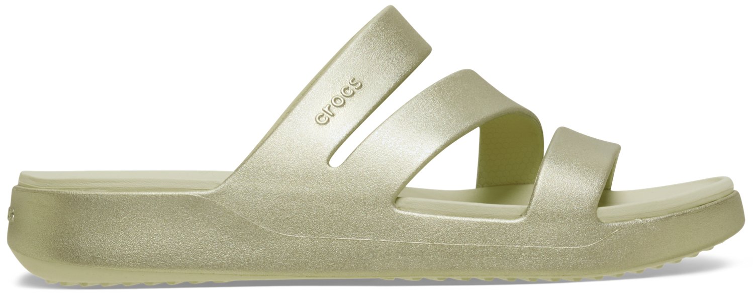 Crocs Women's Getaway Strappy Metallic Sandals