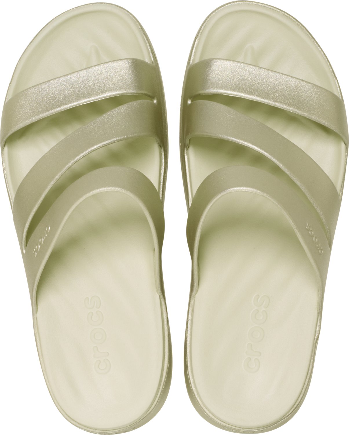 Crocs Women's Getaway Strappy Metallic Sandals - view number 5