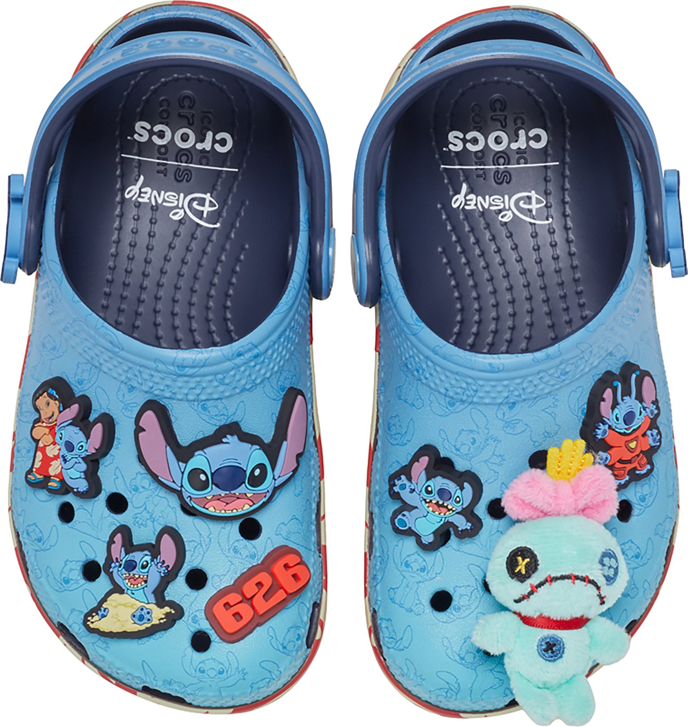 Crocs Toddlers' IAM Classic Lilo and Stitch Clogs - view number 5