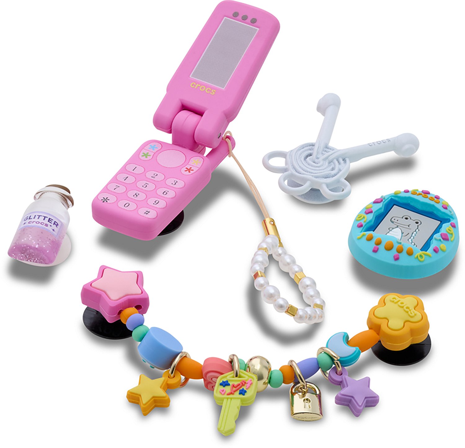 Crocs Girly Junk Drawer Jibbitz Charms 5-Pack - view number 2