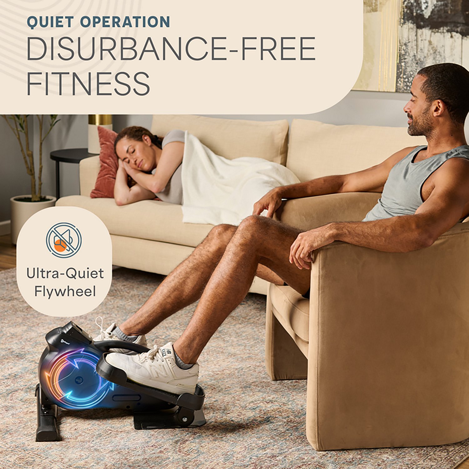 Lifepro FlexStride Under Desk Elliptical - view number 6