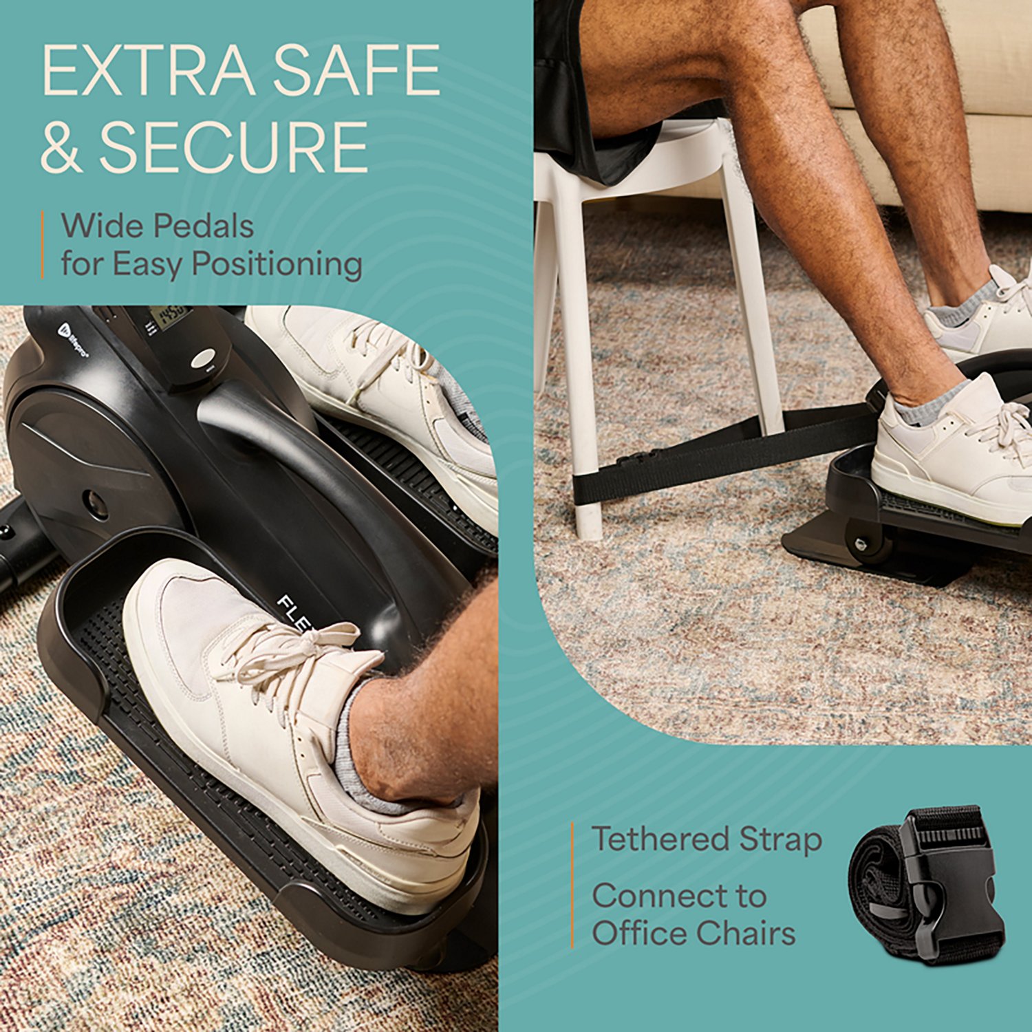 Lifepro FlexStride Under Desk Elliptical - view number 7