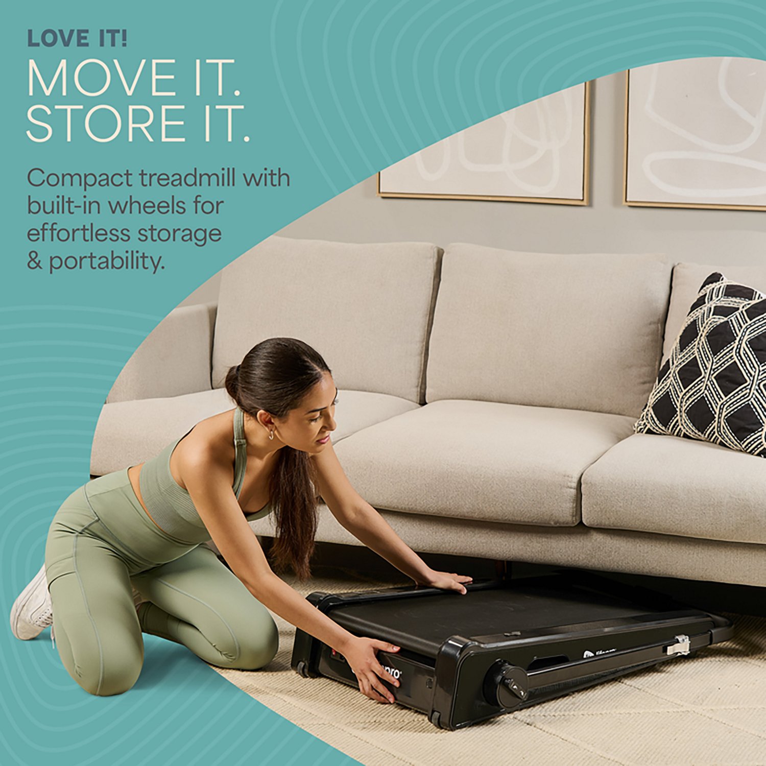 Lifepro PacerMini Compact Walking Treadmill - view number 4