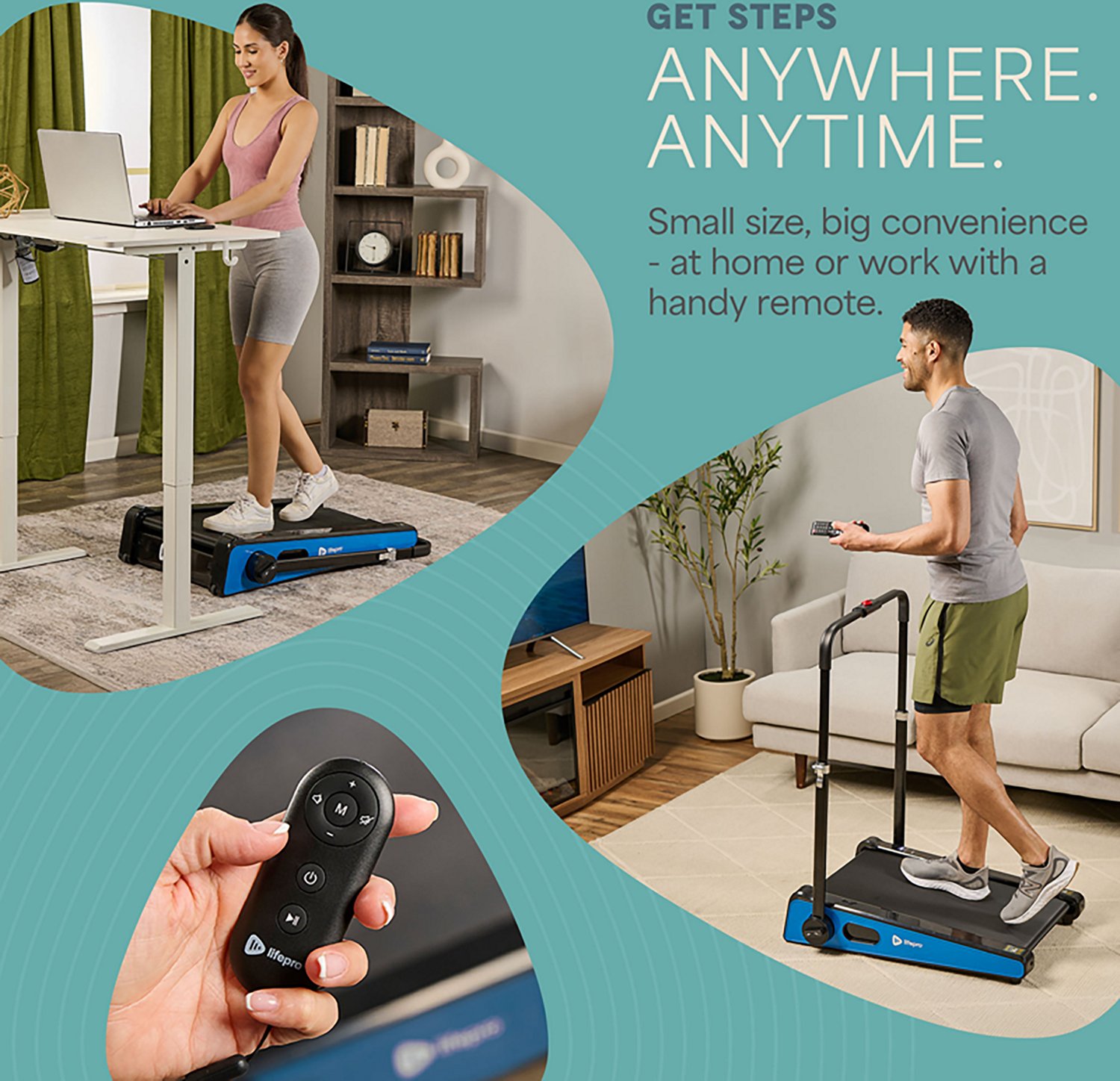 Lifepro PacerMini Compact Walking Treadmill - view number 2
