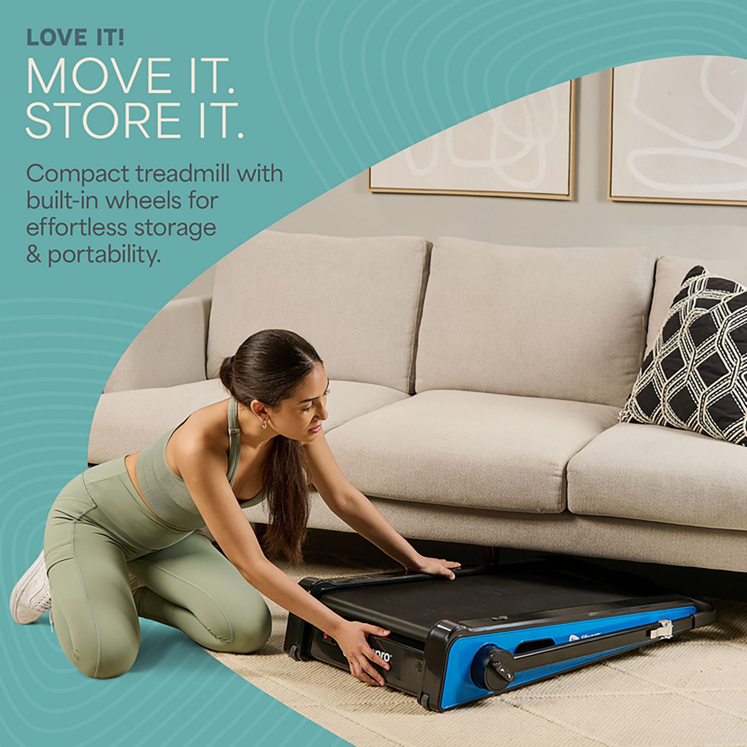 Lifepro PacerMini Compact Walking Treadmill - view number 4