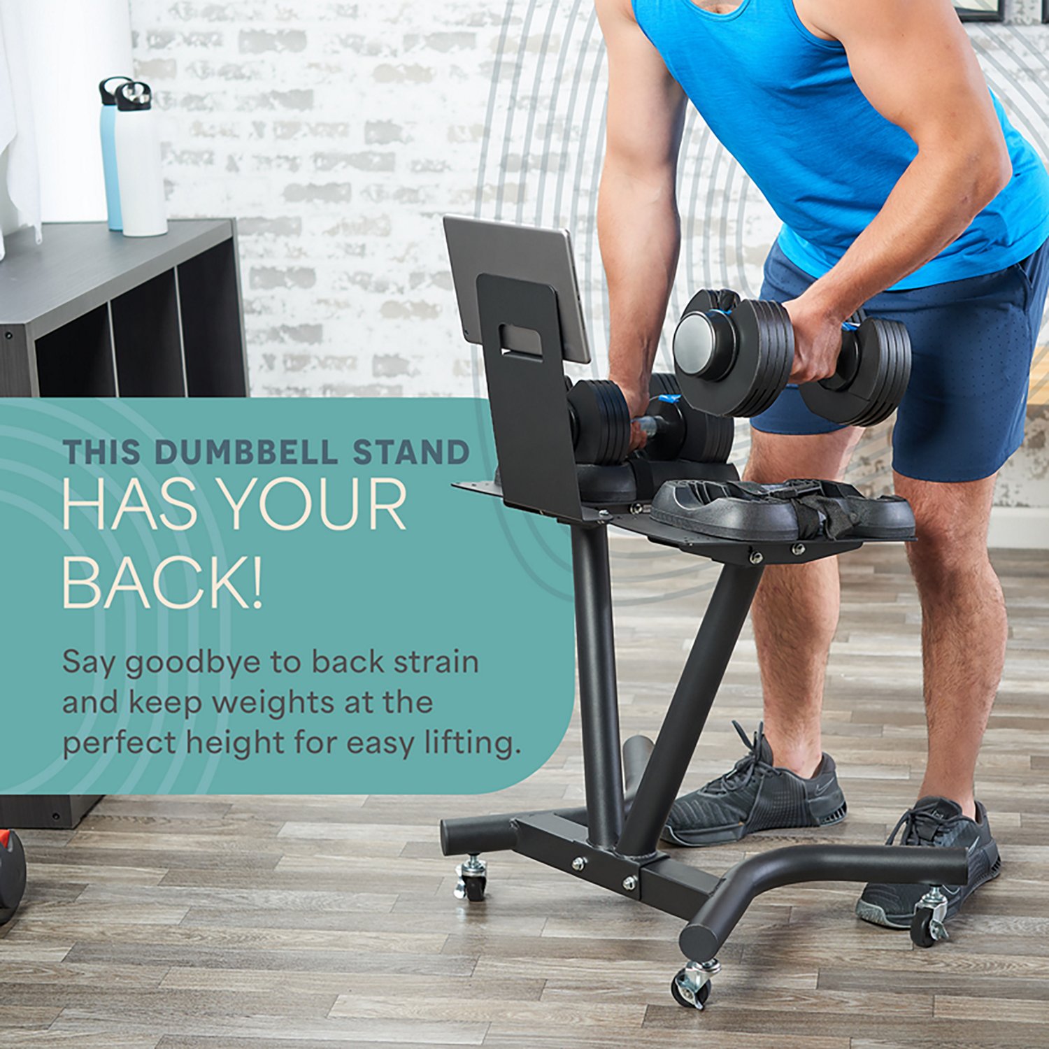 Lifepro Powerflow Pro Adjustable Dumbbell Stand - view number 2