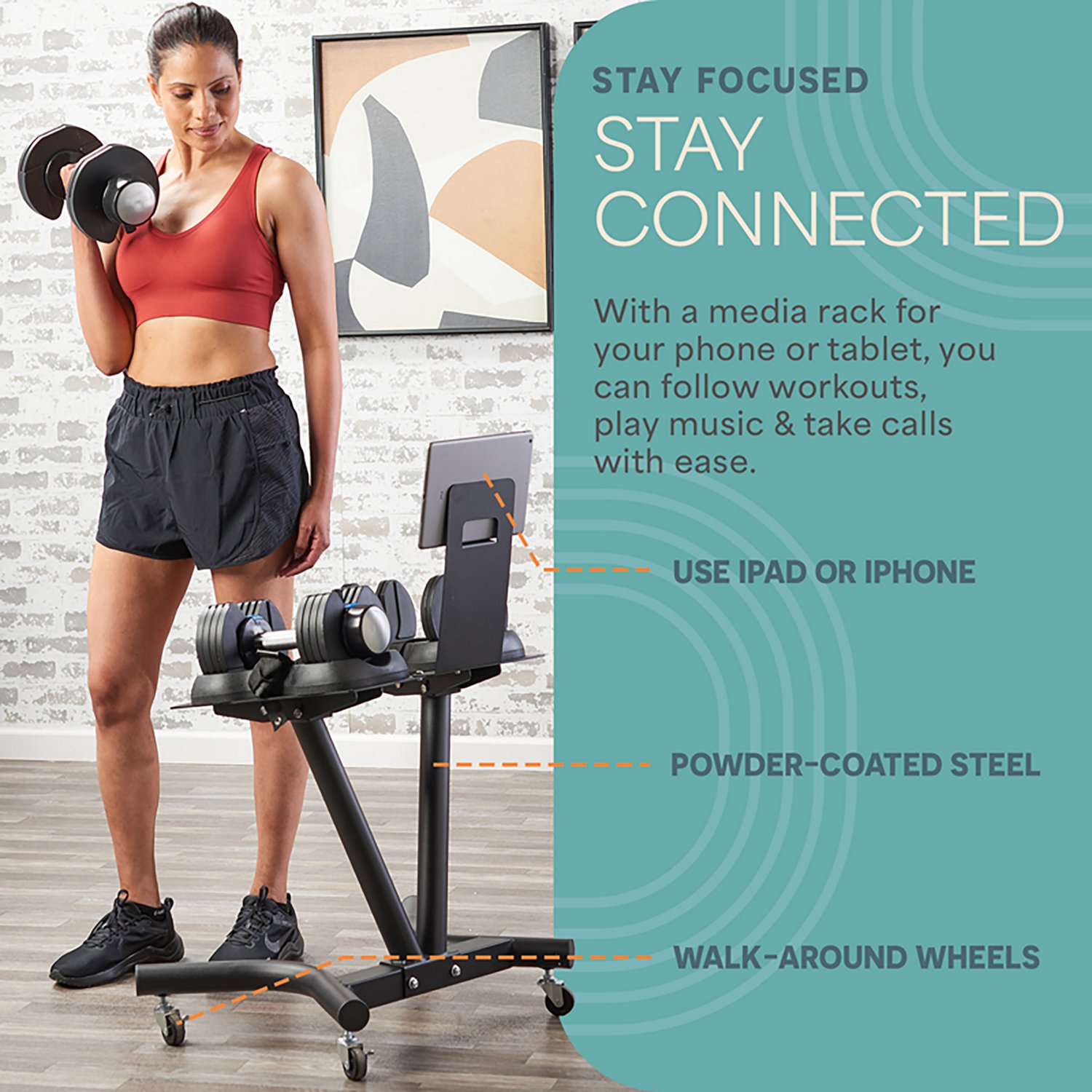 Lifepro Powerflow Pro Adjustable Dumbbell Stand - view number 5