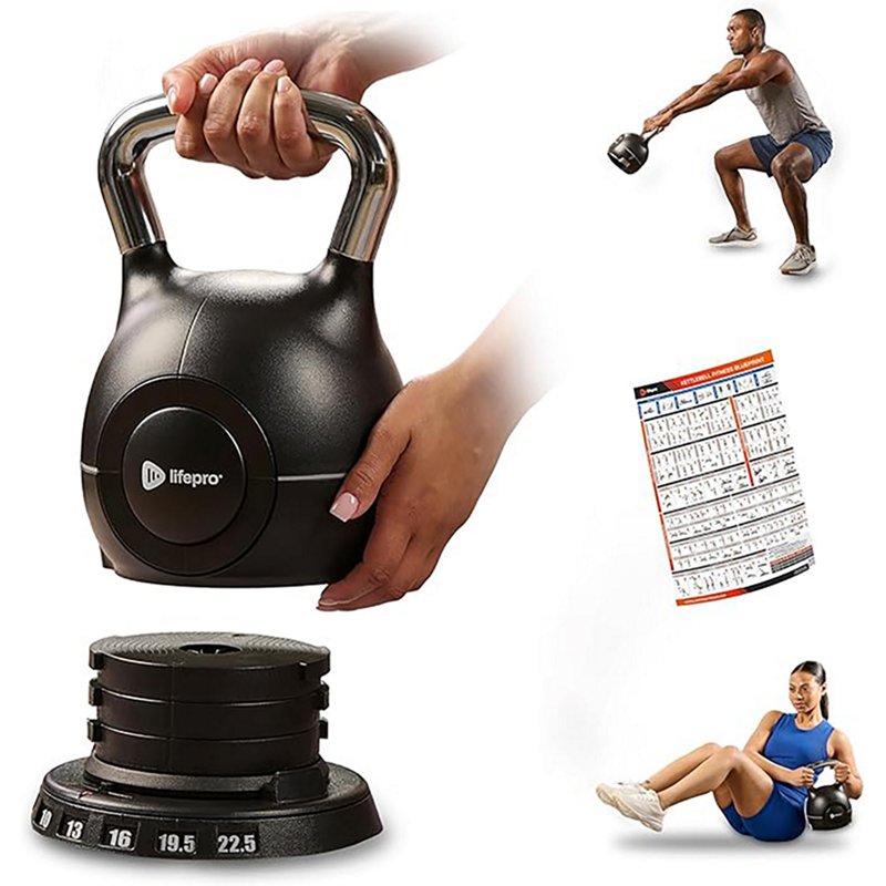 Lifepro Powerstone Adjustable Kettlebell
