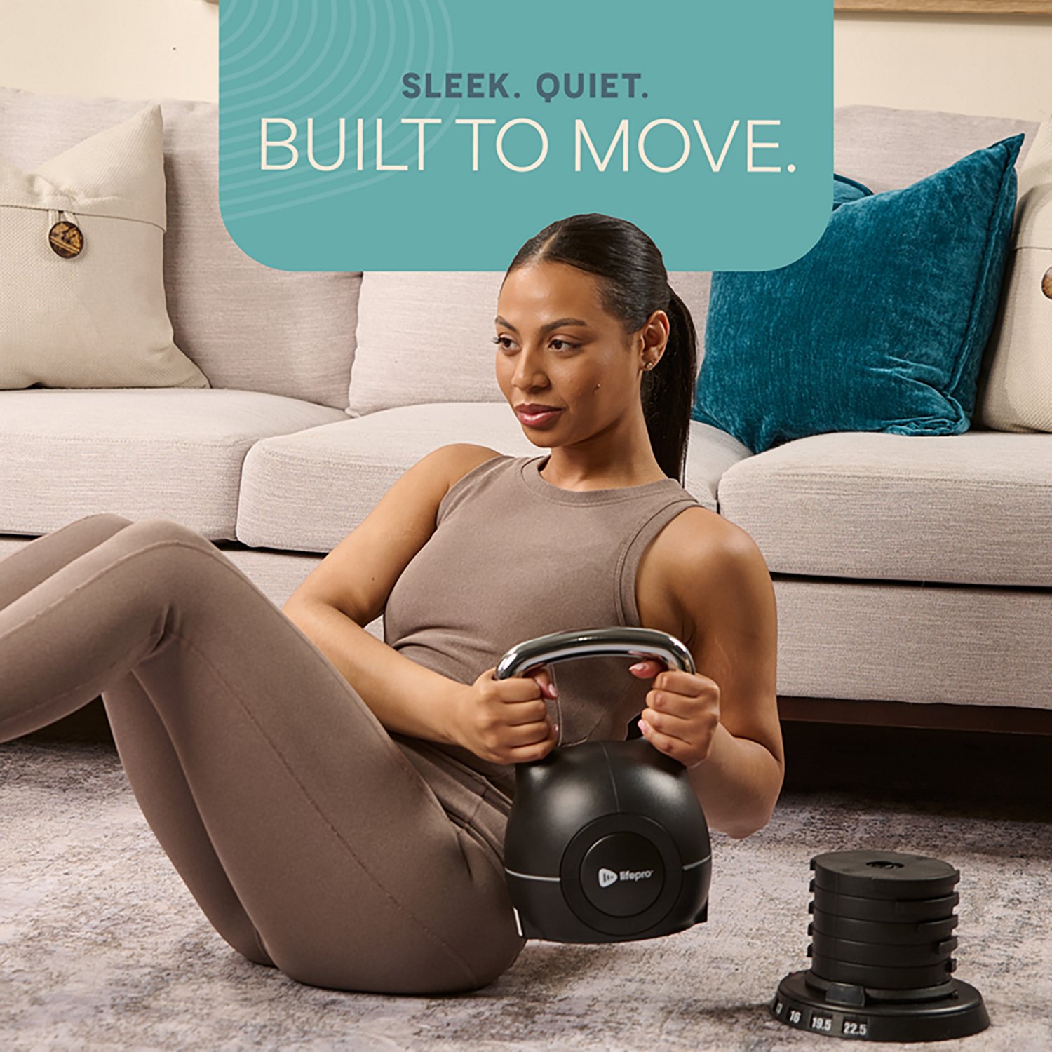 Lifepro PowerStone Adjustable Kettlebell - view number 7