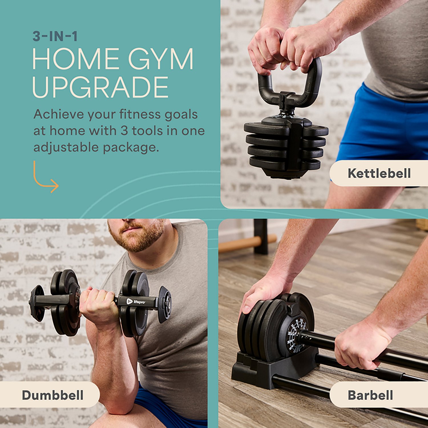 Lifepro TriForm 3-in-1 Weight Set - view number 2