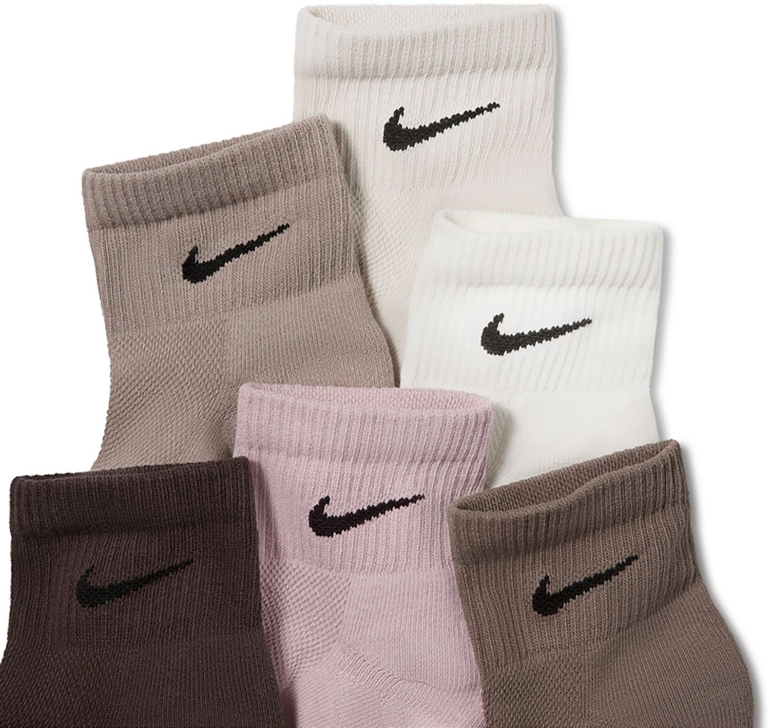 Nike Men's Everyday Elevated Ankle Socks 6 Pack