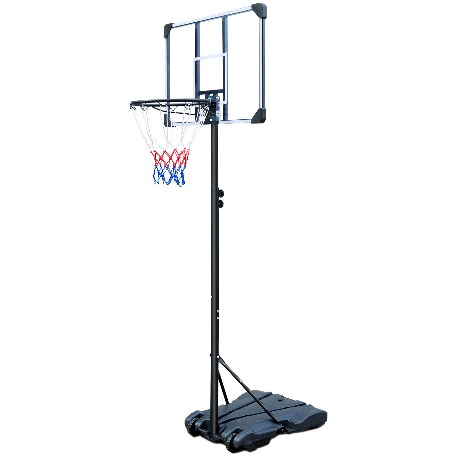 Trustmade 28 in Portable Basketball Hoop with PE Backboard