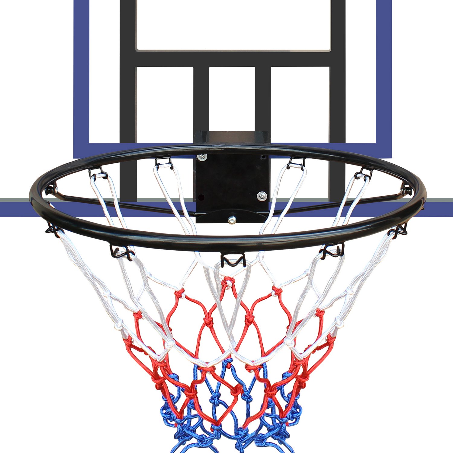 Trustmade 45x29 in Wall Mounted Basketball Hoop with Shatterproof Backboard - view number 4