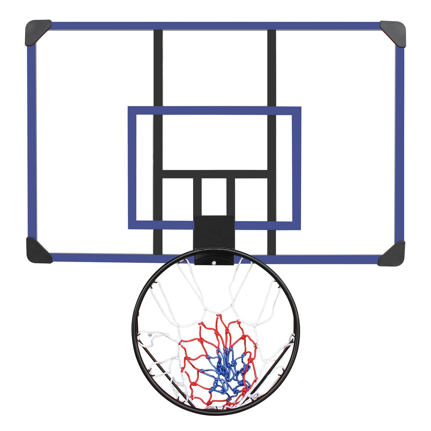 Trustmade 45x29 in Wall Mounted Basketball Hoop with Shatterproof Backboard - view number 5