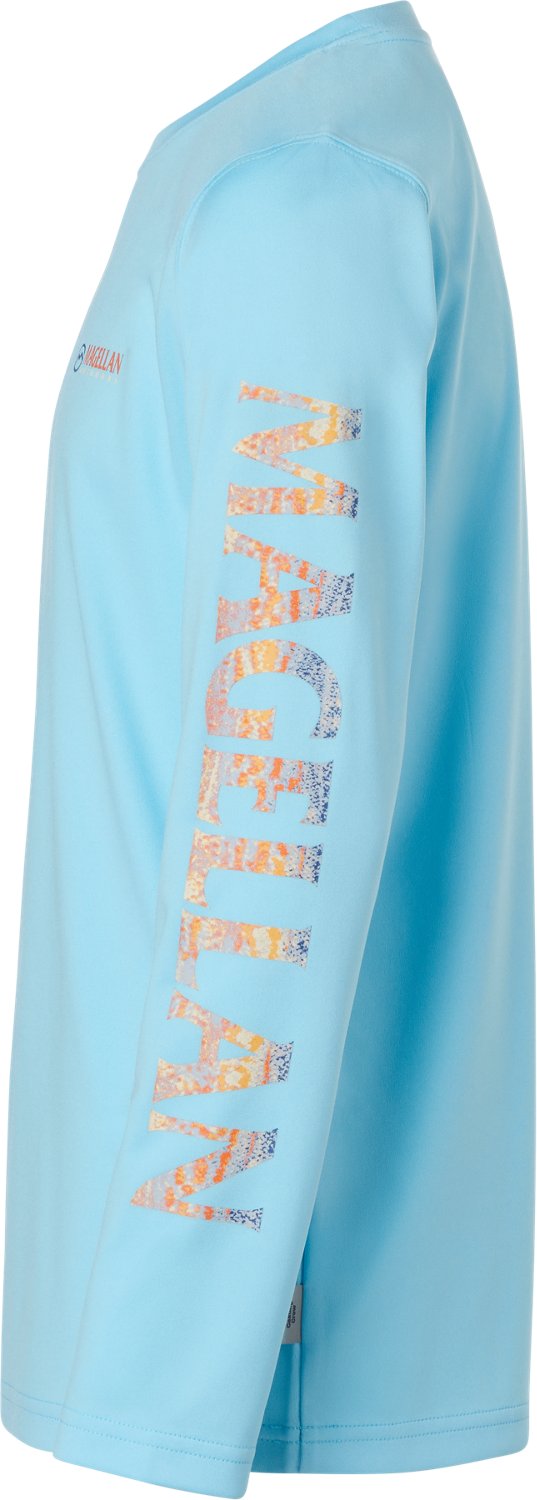 Magellan Outdoors Boys' Casting Crew Print Logo Fishing T-shirt - view number 3