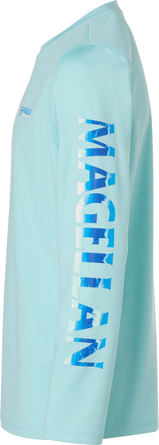 Magellan Outdoors Boys' Casting Crew Print Logo Fishing T-shirt - view number 3