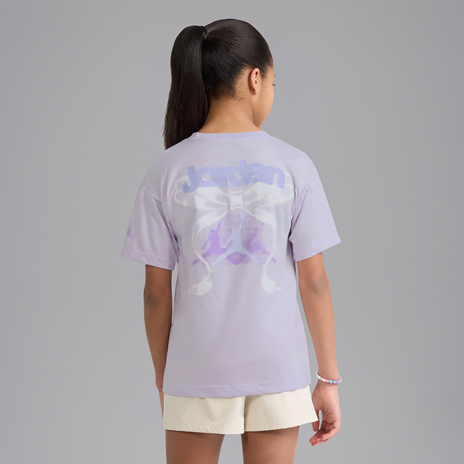 Jordan Girls' Bow T-shirt - view number 2
