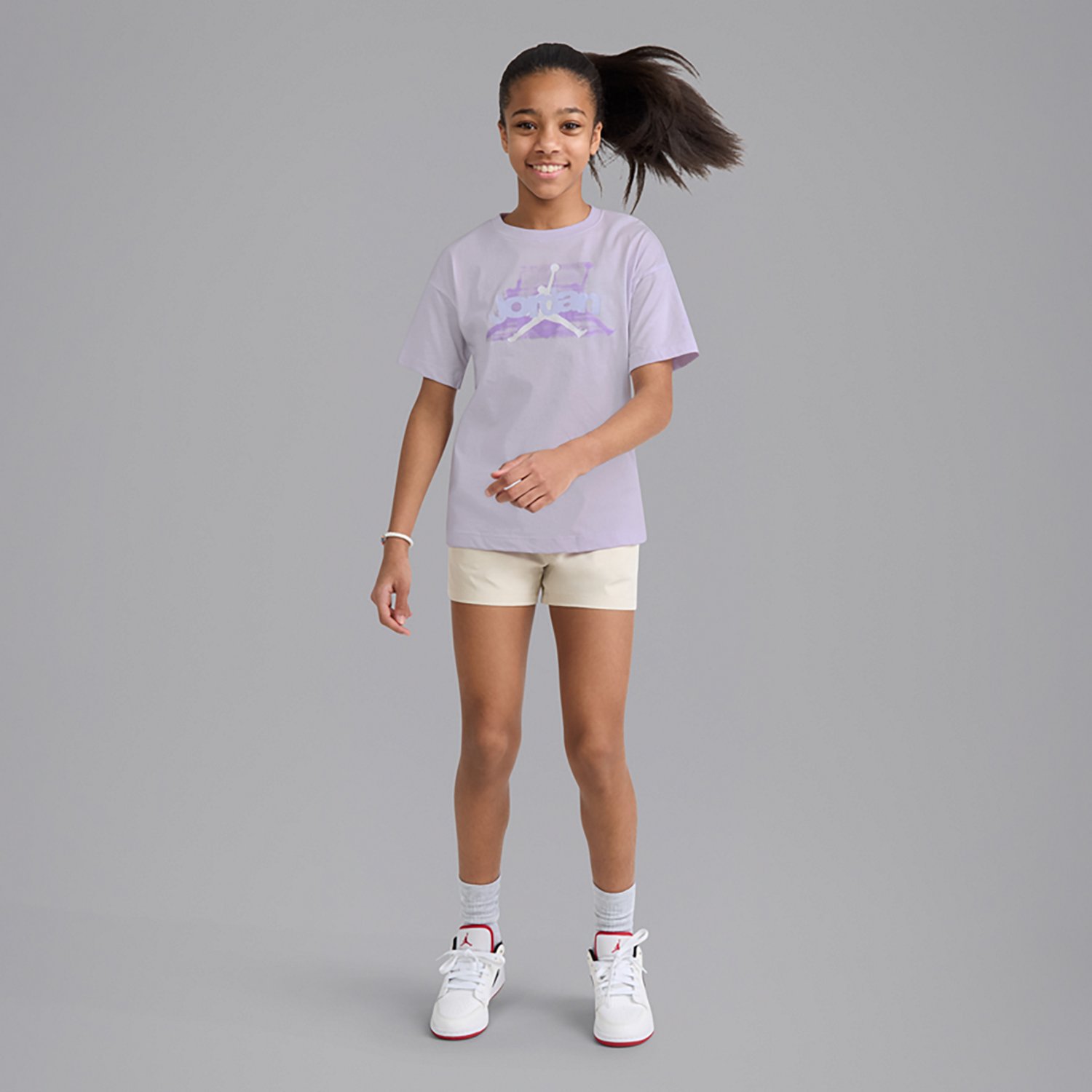 Jordan Girls' Bow T-shirt - view number 4