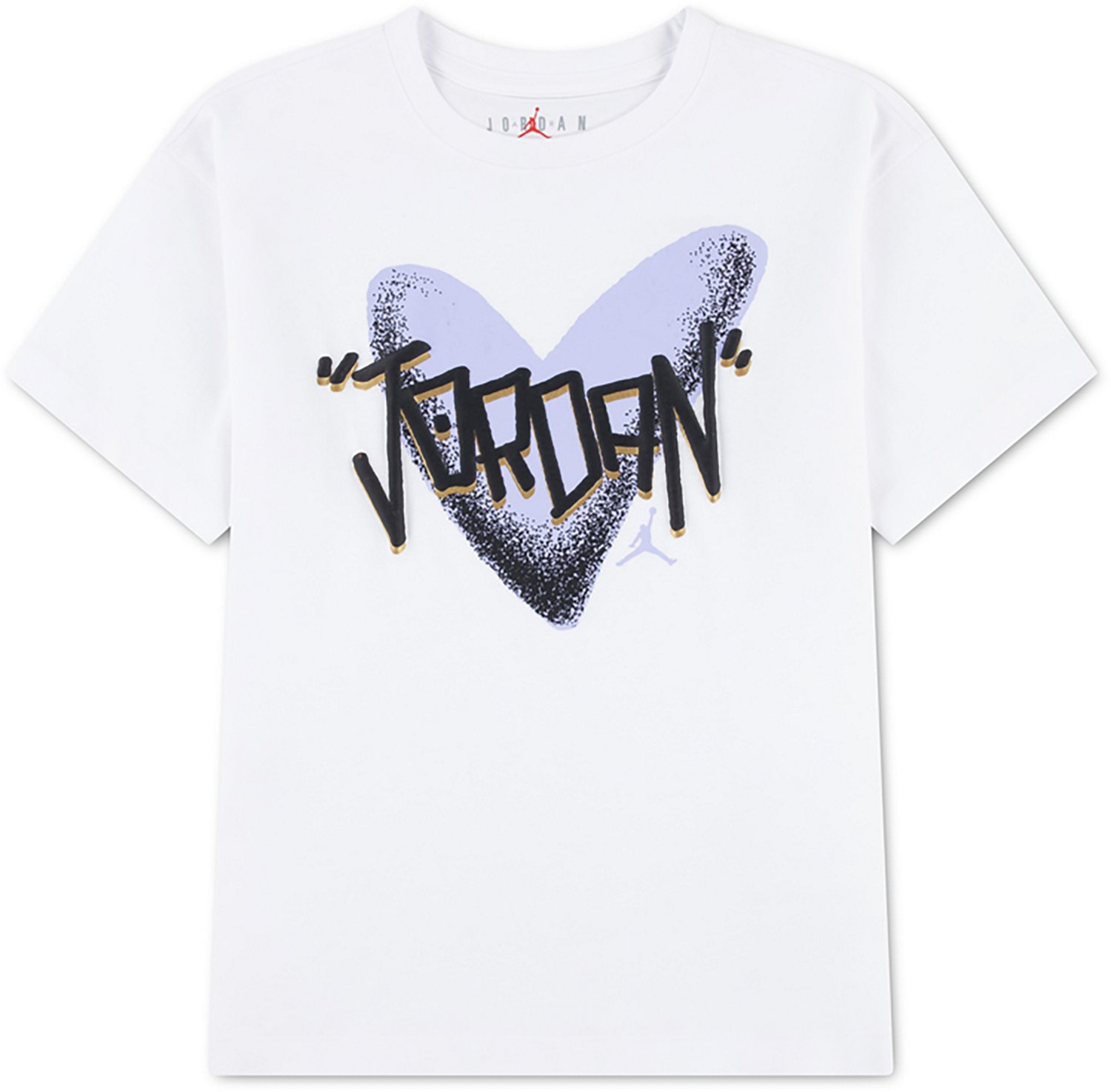 Jordan Girls' Heart Sketch T-shirt - view number 5