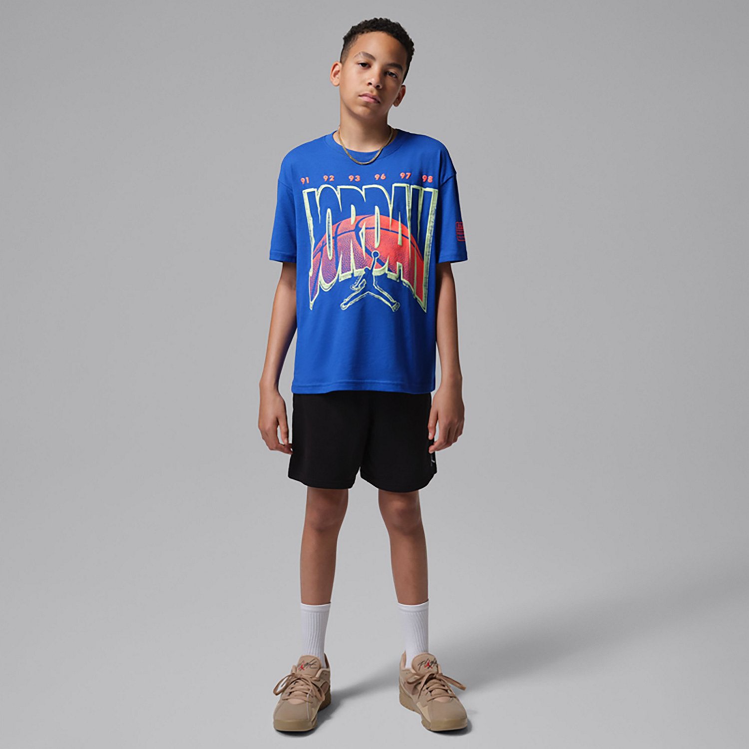 Jordan Boys' Ball World T-shirt - view number 3