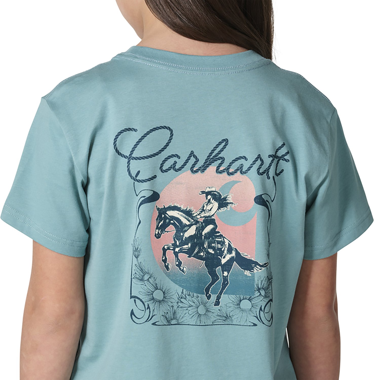 Carhartt Girls’ Short Sleeve Rodeo T‑shirt