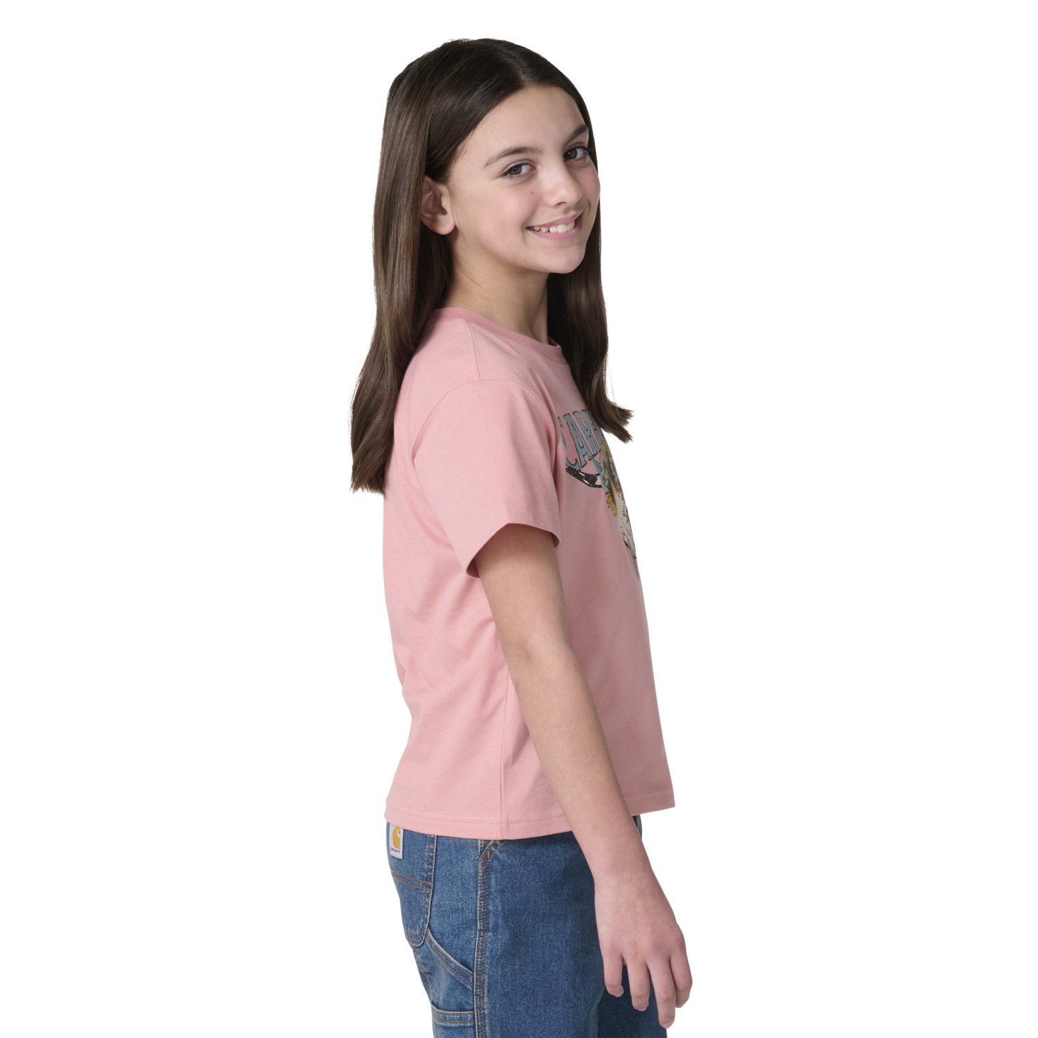 Carhartt Girls’ Short Sleeve Steer T‑Shirt - view number 3