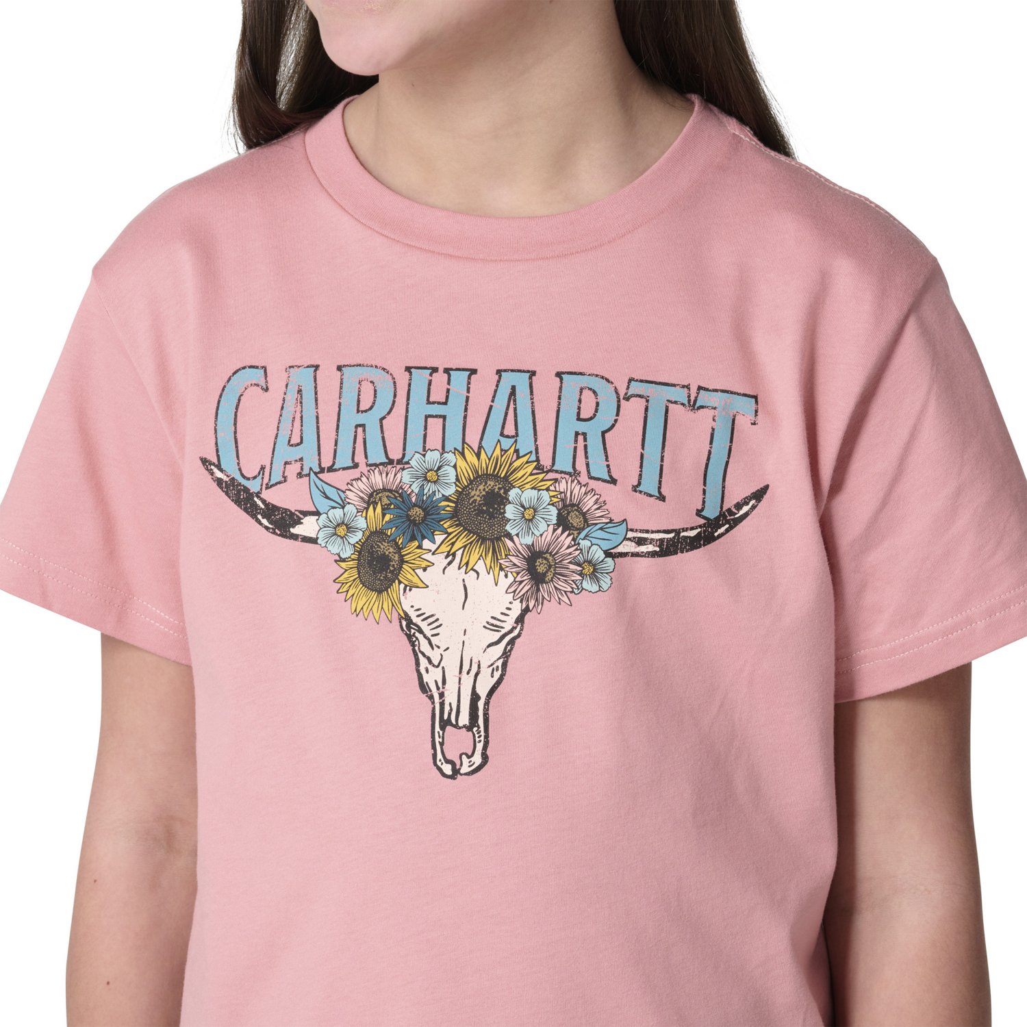 Carhartt Girls’ Short Sleeve Steer T‑Shirt - view number 4