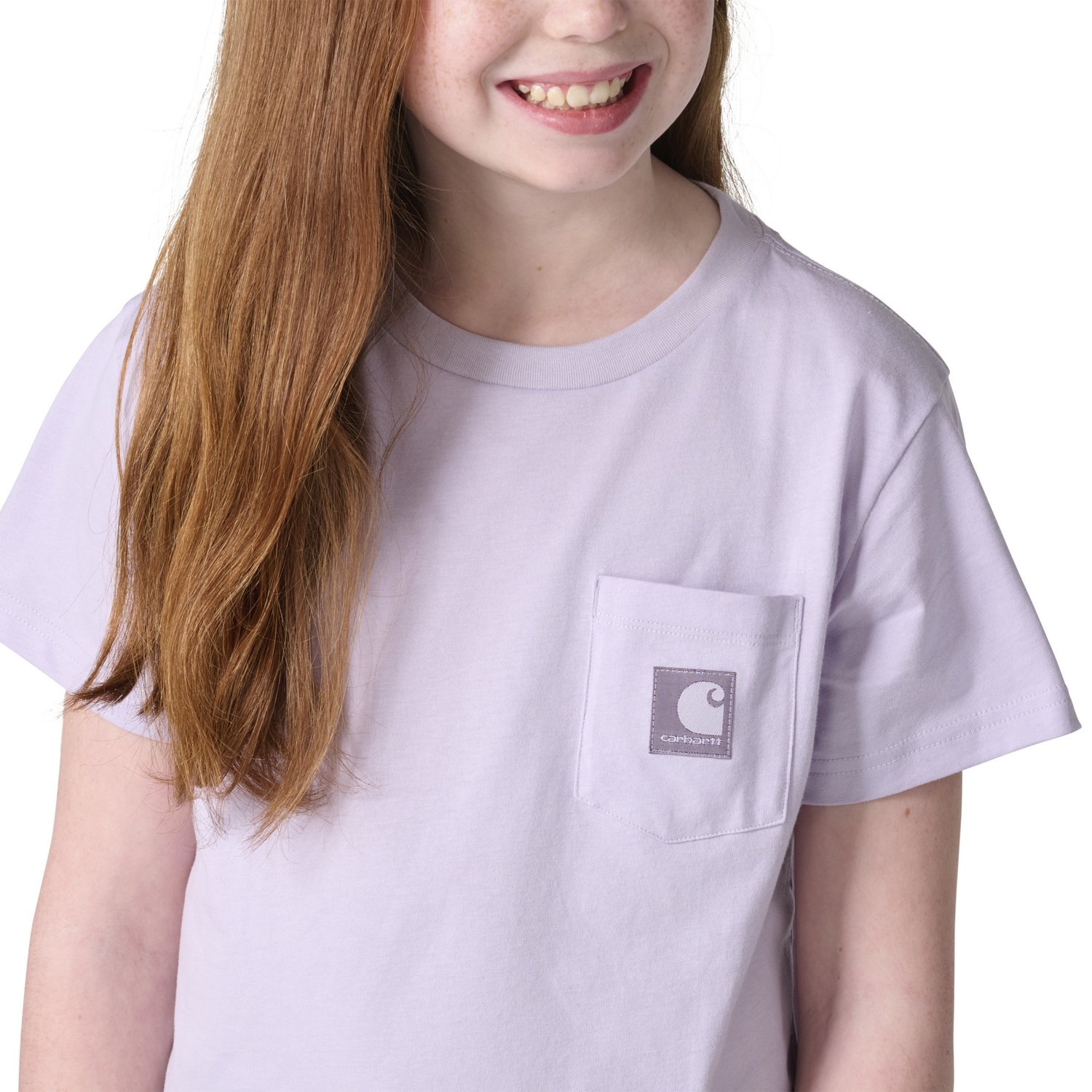 Carhartt Girls’ Short Sleeve Pocket T‑Shirt - view number 4