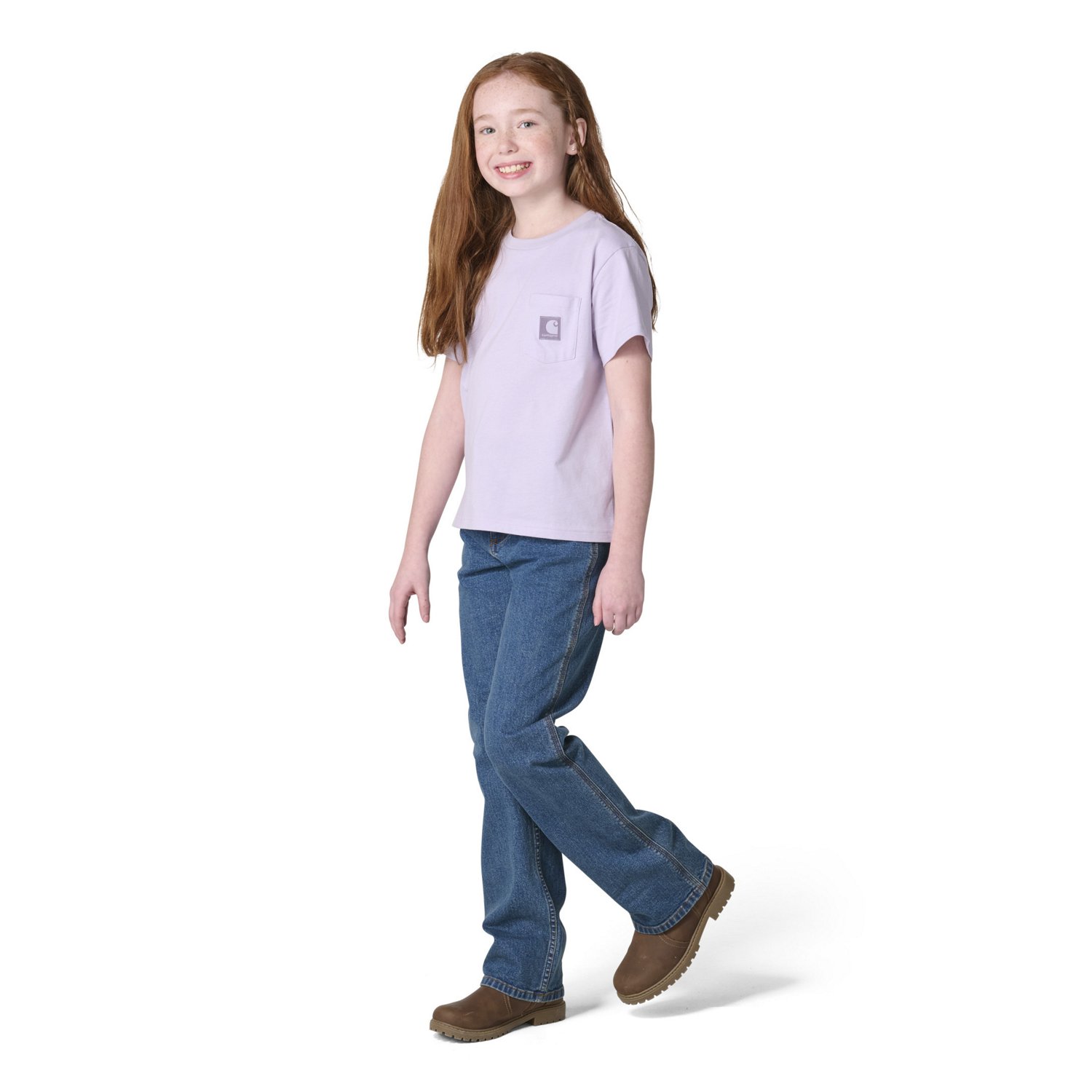 Carhartt Girls’ Short Sleeve Pocket T‑Shirt - view number 5