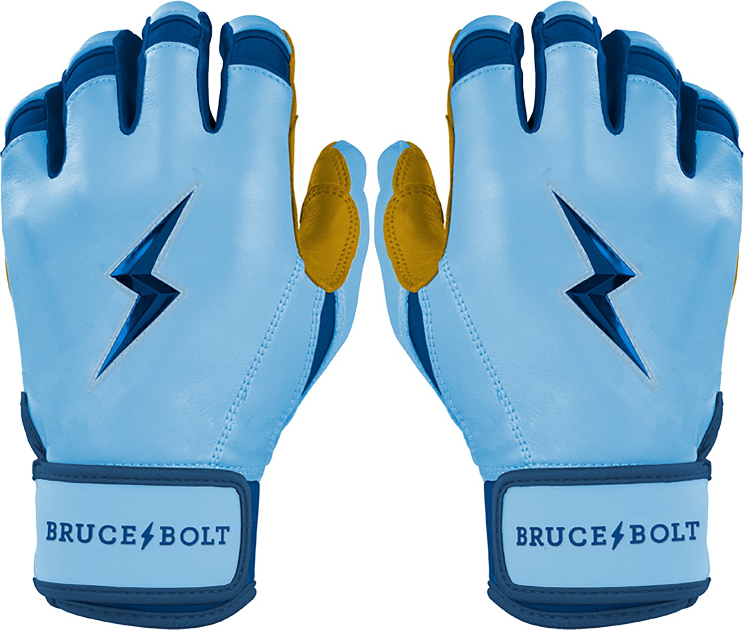 BRUCE BOLT Adults' Short Cuff Batting Baseball Gloves