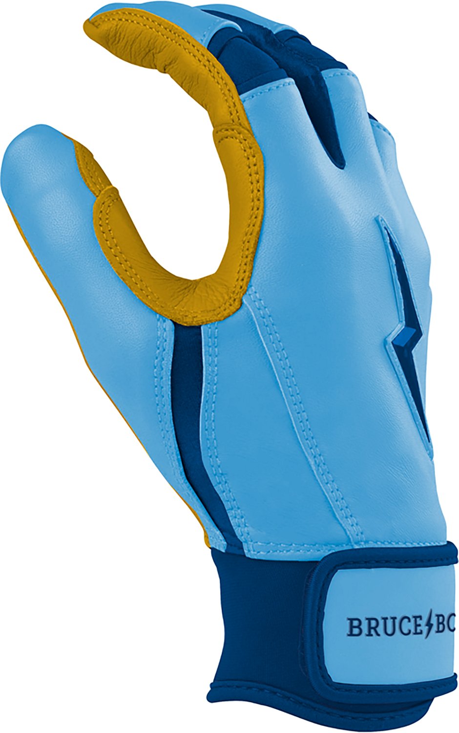 BRUCE BOLT Adults' Short Cuff Batting Baseball Gloves