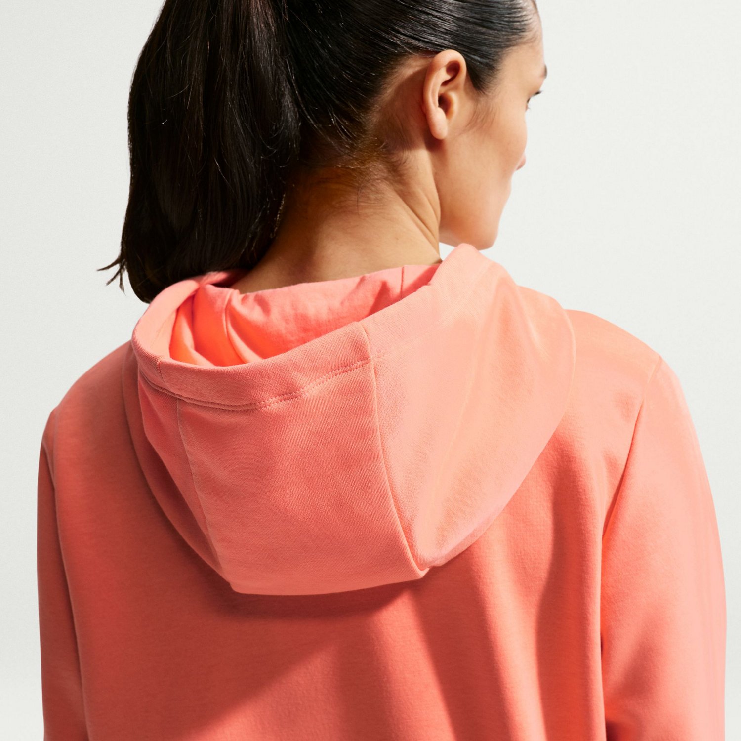 Nike Women's Club Fleece Pullover Hoodie                                                                                         - view number 4