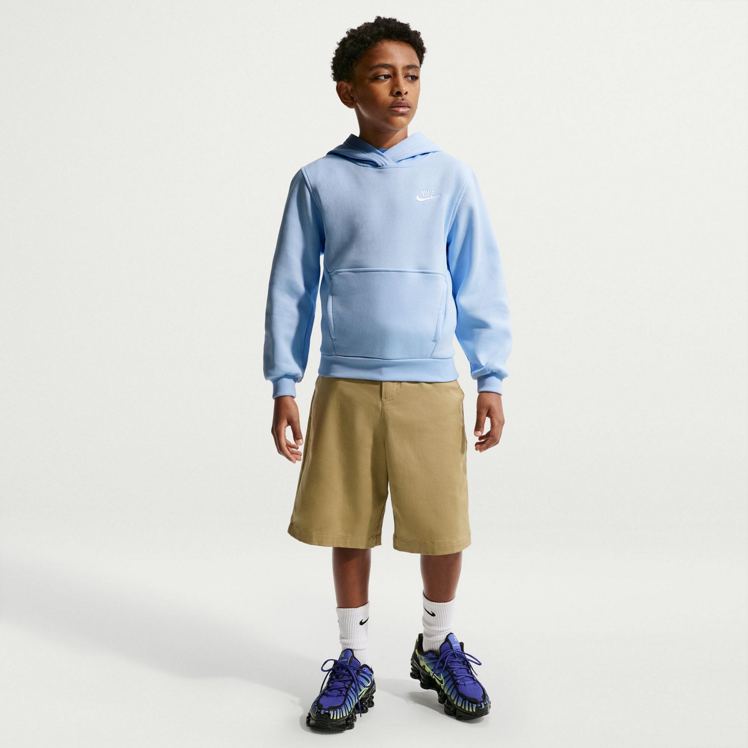 Nike Kids' Sportswear Club Fleece Hoodie - view number 5