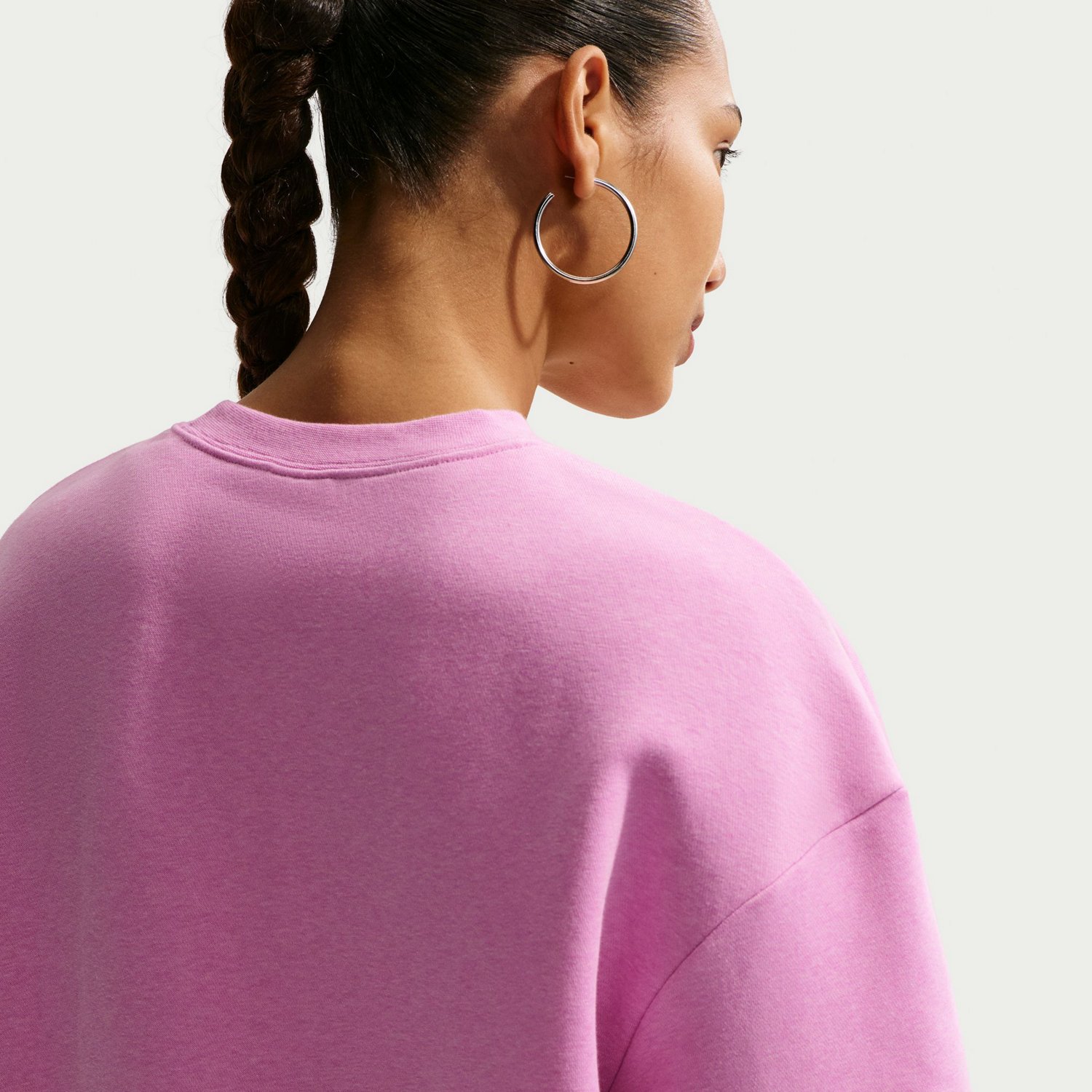 Nike Women's Sportswear Clube Fleece Loose Crew-Neck Sweatshirt - view number 4