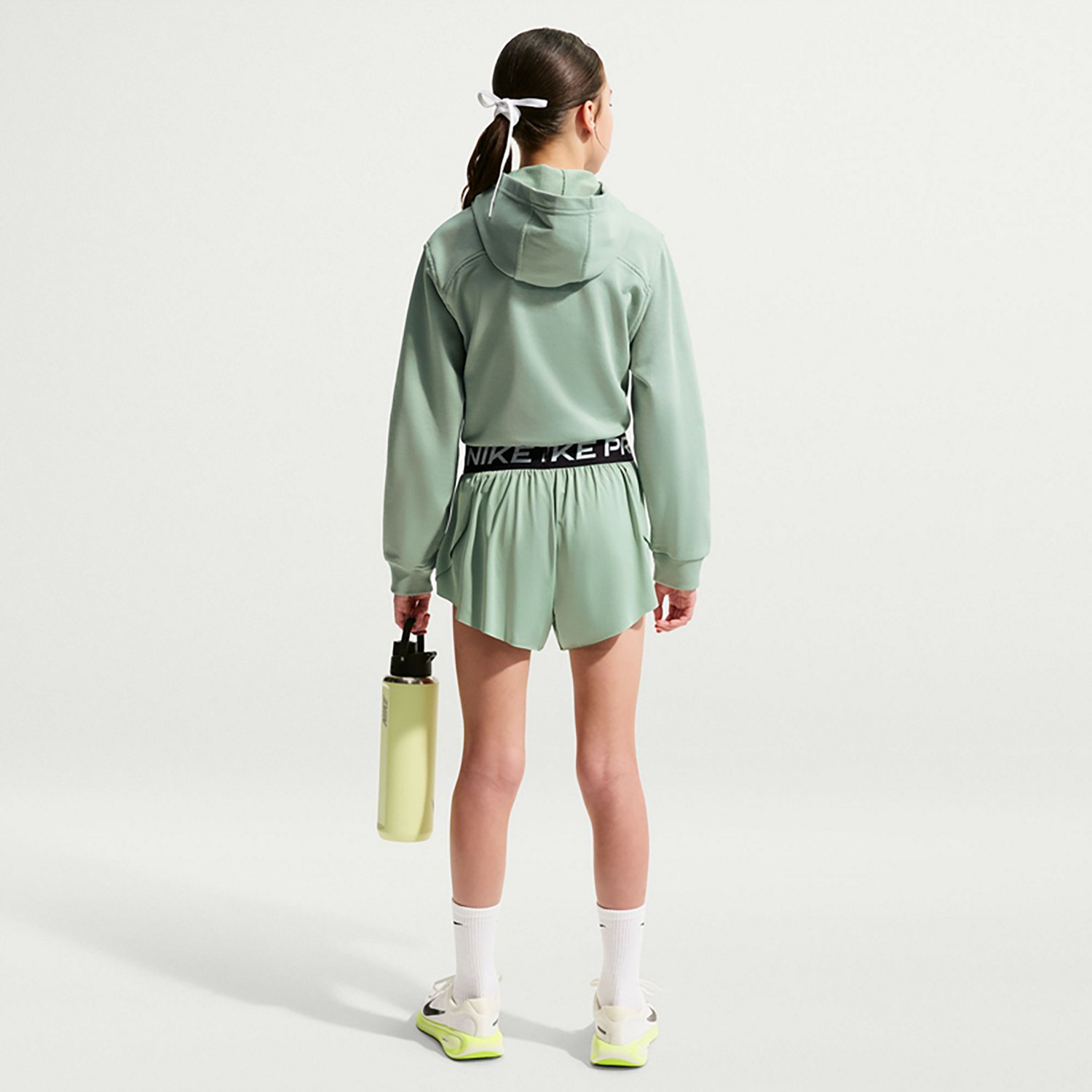 Nike Girls' Pro Dri-FIT 2 in 1 Knit Shorts 3 in - view number 2