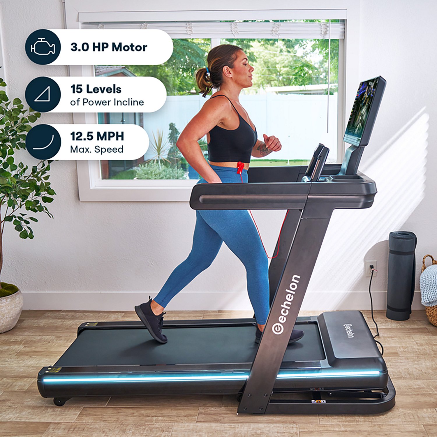 Echelon Stride 50 RCX Pro Performance Treadmill