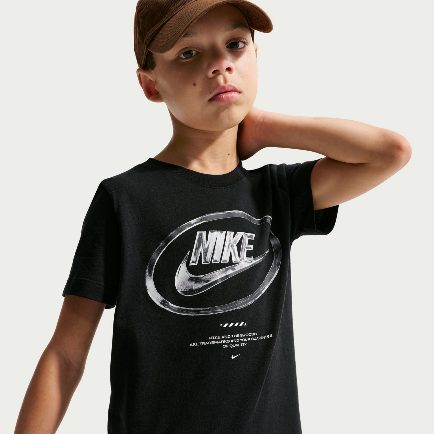 Nike Boys' Nike Sportswear Futura Chrome T-shirt - view number 3