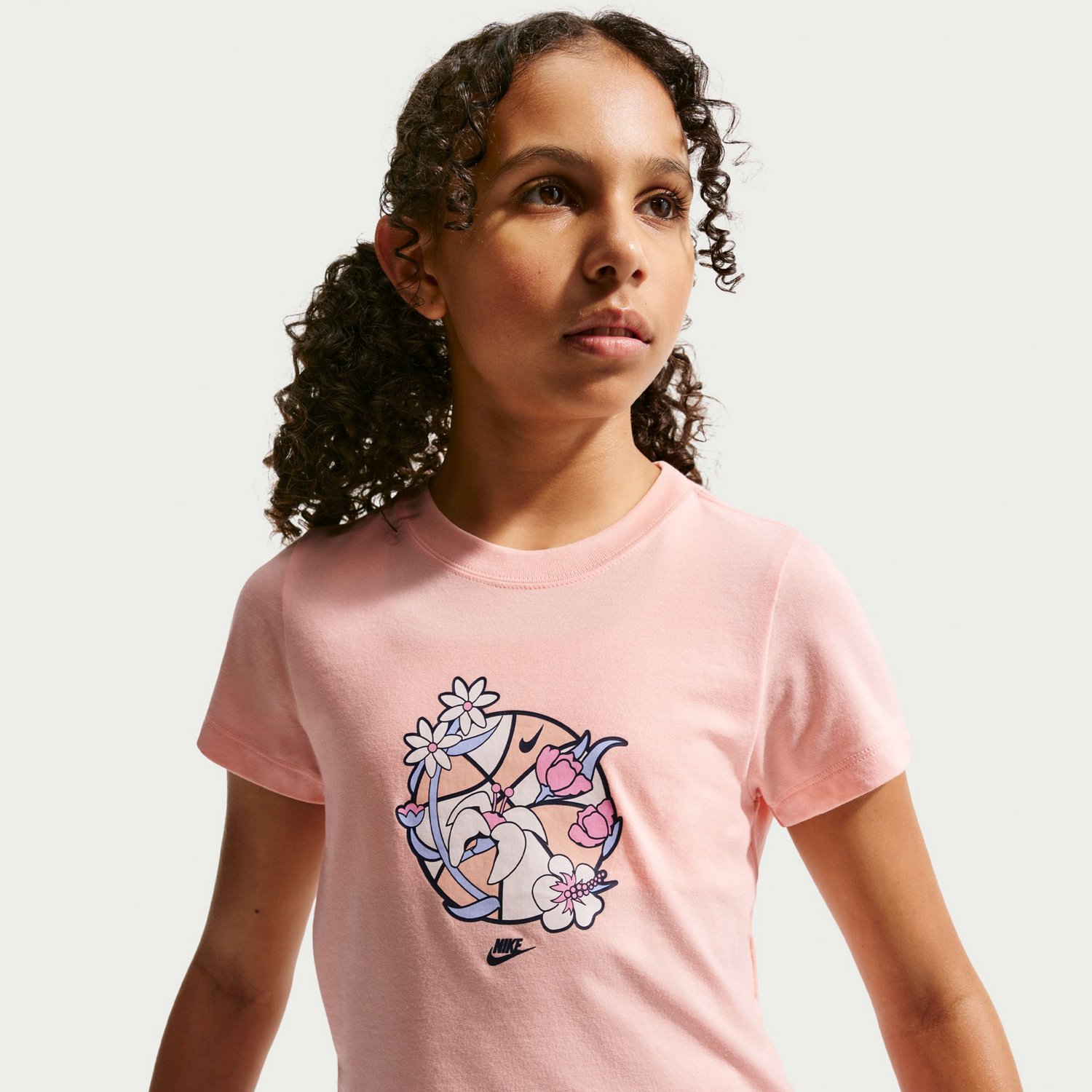 Nike Girls’ Training Short Sleeve T‑Shirt - view number 3