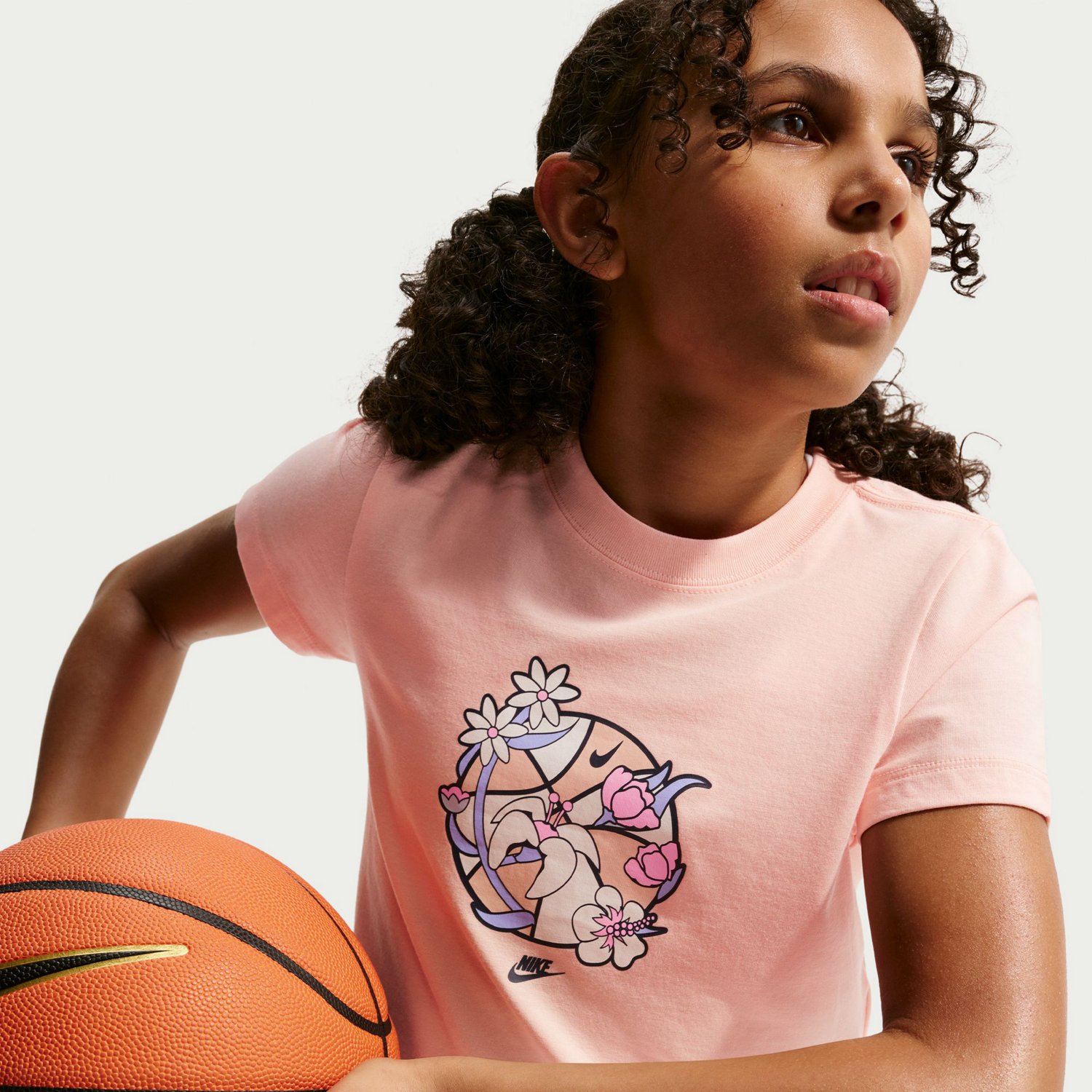 Nike Girls’ Training Short Sleeve T‑Shirt - view number 5