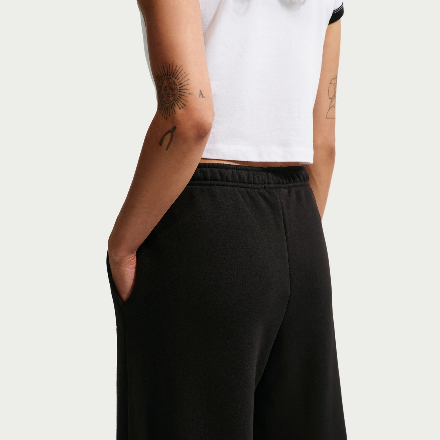 Nike Women's Studio Fleece Mid-Rise Training Pants - view number 5
