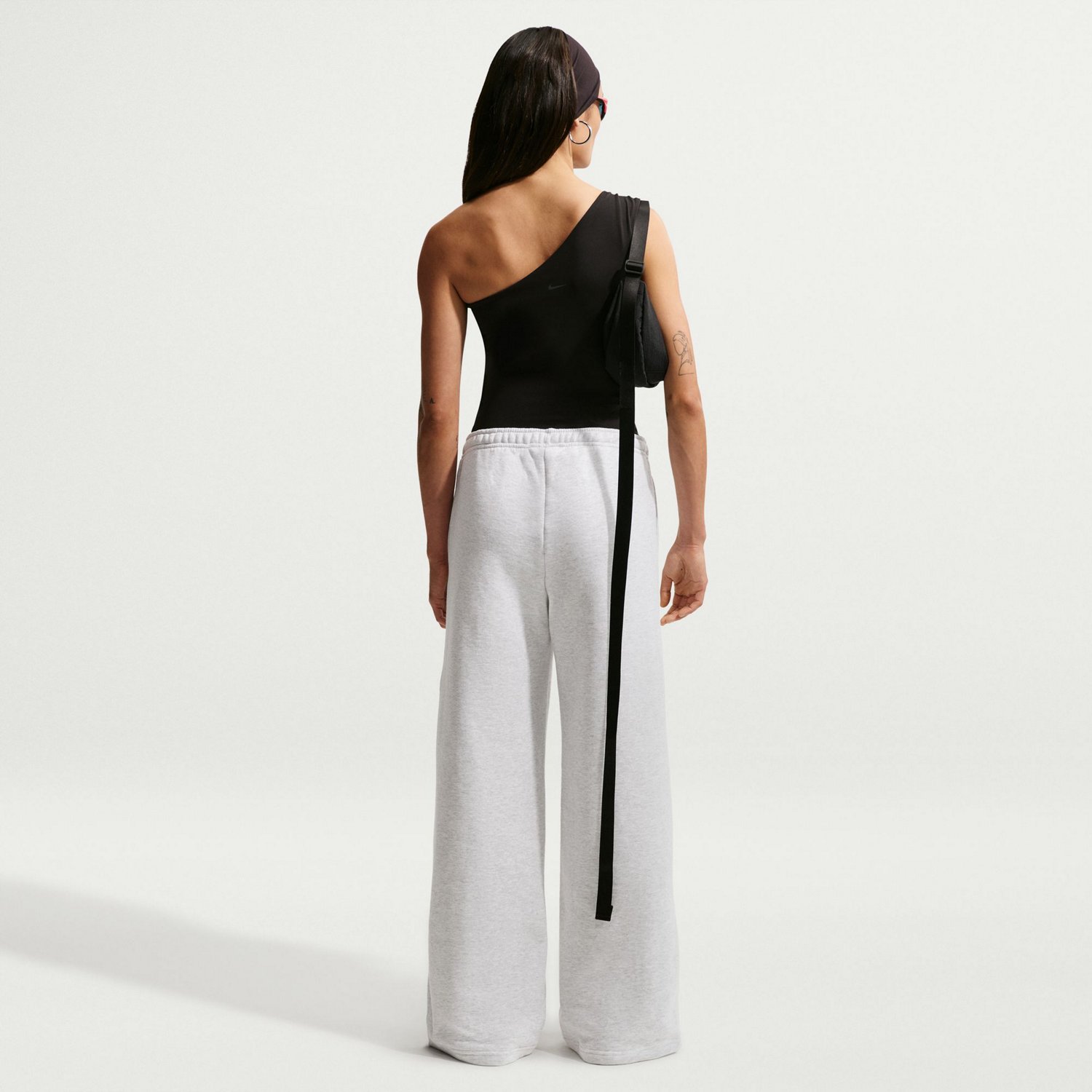 Nike Women's Studio Fleece Mid-Rise Training Pants - view number 2