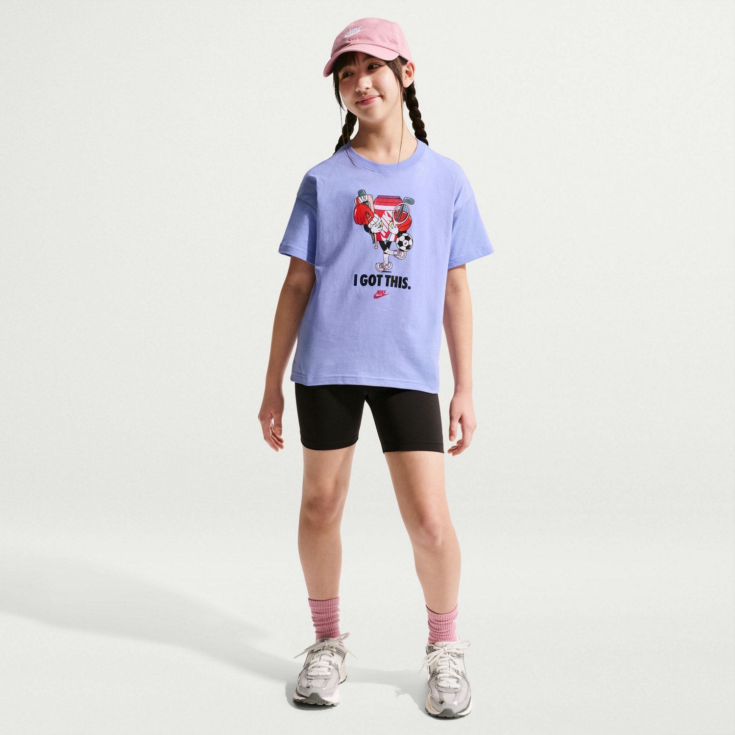Nike Sportswear Big Kids’ Short Sleeve T‑Shirt