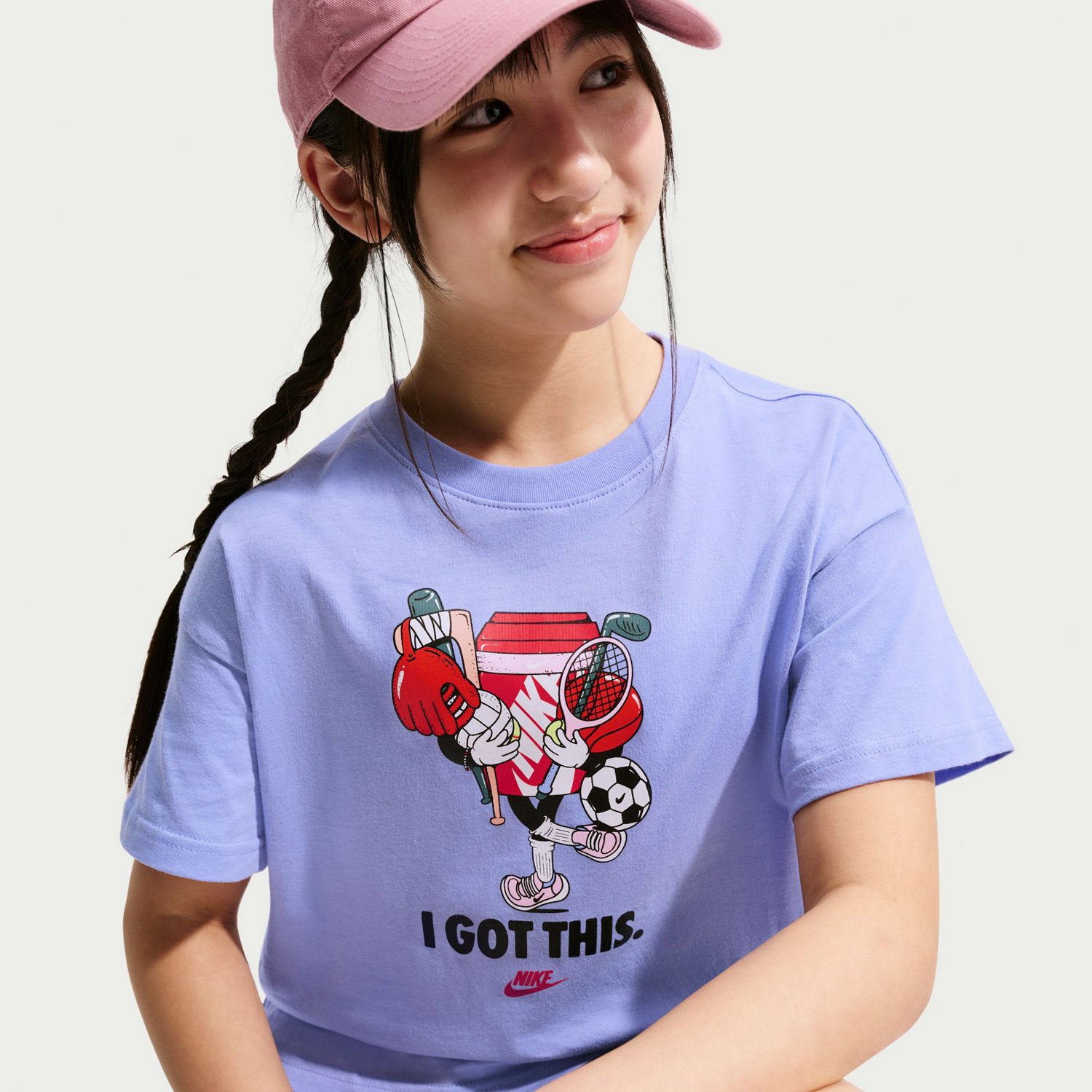 Nike Sportswear Big Kids’ Short Sleeve T‑Shirt - view number 5