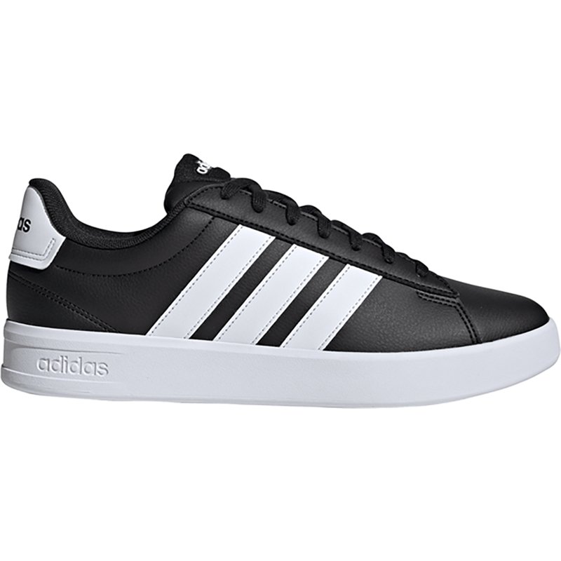 adidas Men's Grand Court 3.0 Casual Shoes in Core Black/Cloud White Size: 11.5