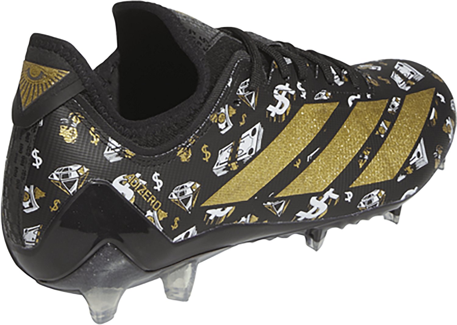 adidas Adults’ Adizero Electric.1 II Football Cleats - view number 4