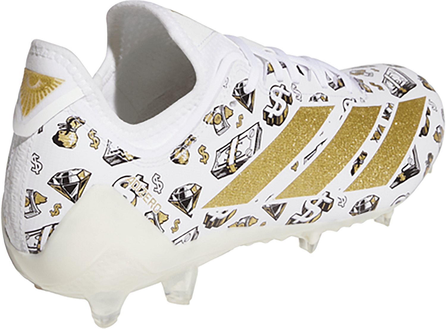 adidas Adults’ Adizero Electric.1 II Football Cleats - view number 4