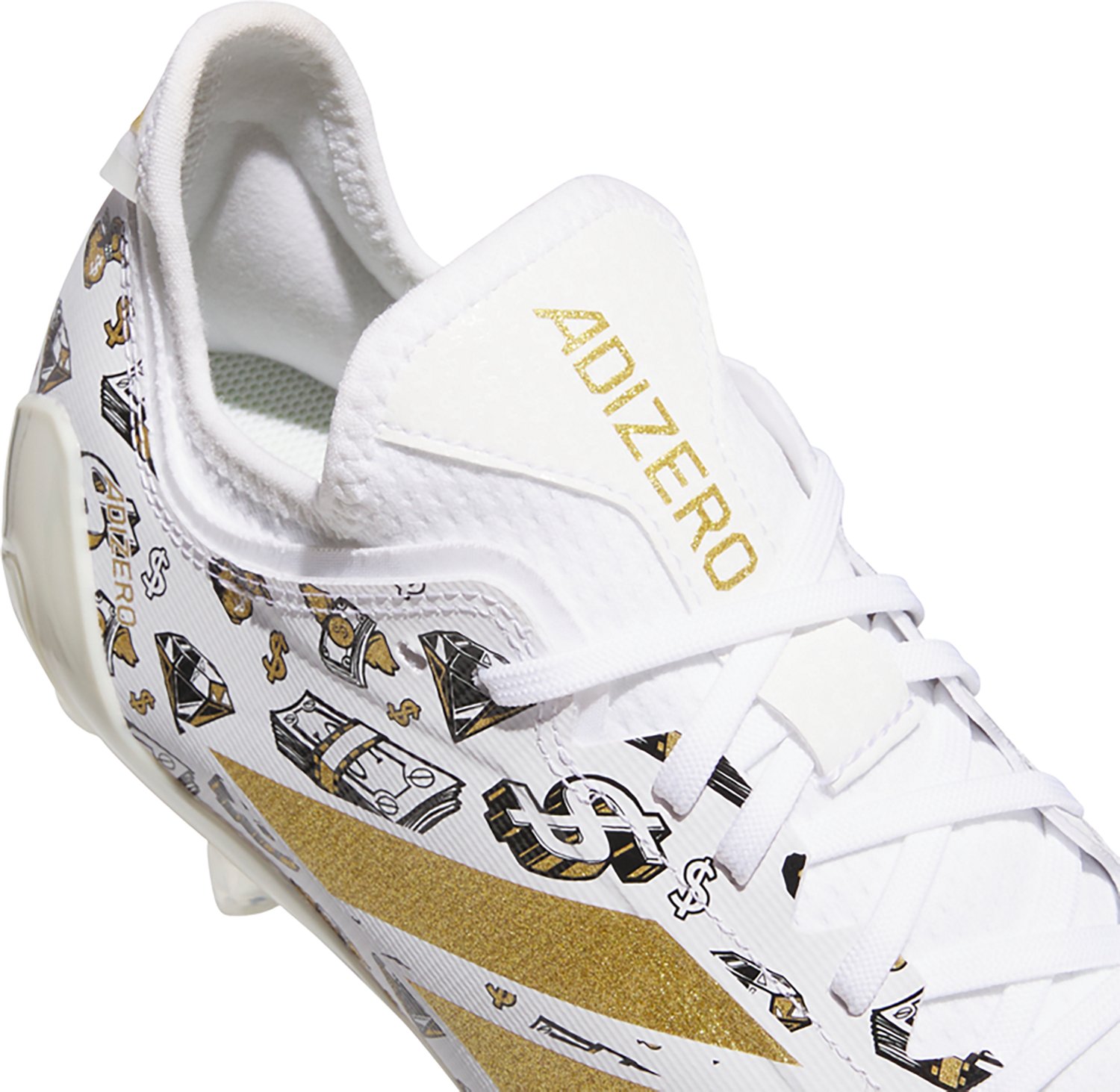 adidas Adults’ Adizero Electric.1 II Football Cleats - view number 7